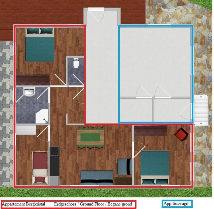 Villa Zeppelin - App Bergkristall Bramberg am Wildkogel Ngoại thất bức ảnh